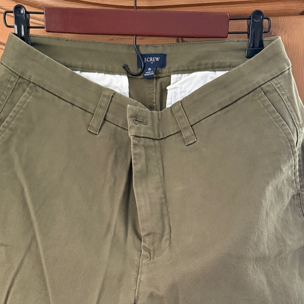 J. Crew Women's Olive Trousers
